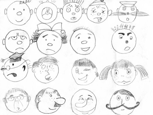 Мордашки эмоции