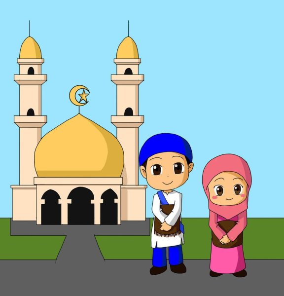 Мультяшный мусульманин