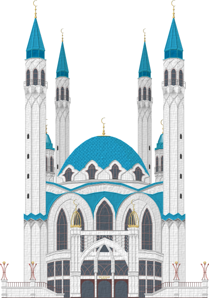 Мечеть кул Шариф фасад