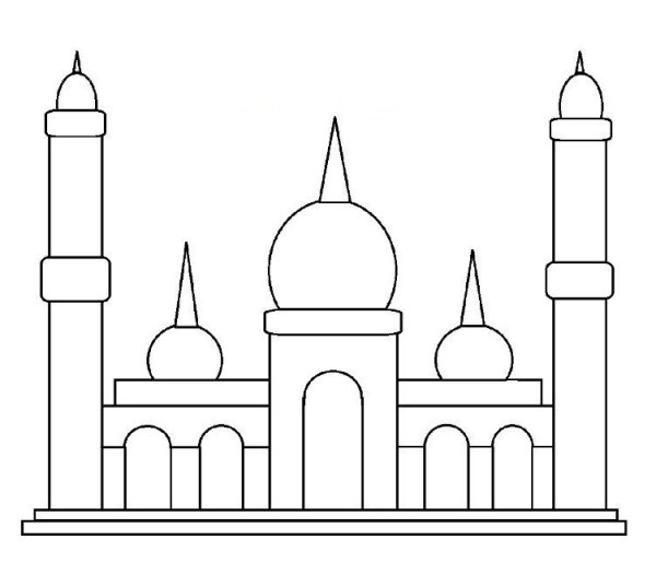 Мечеть для рисования