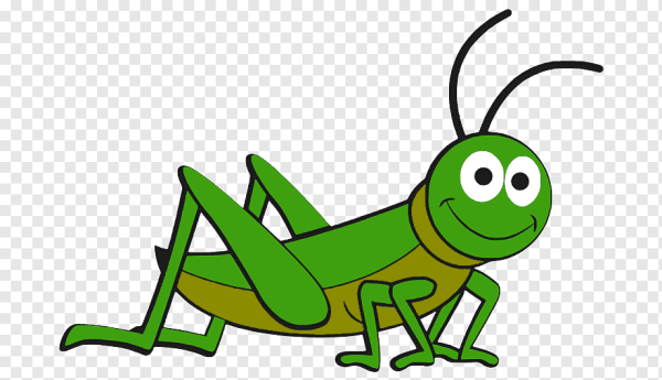 Кузнечик для детей