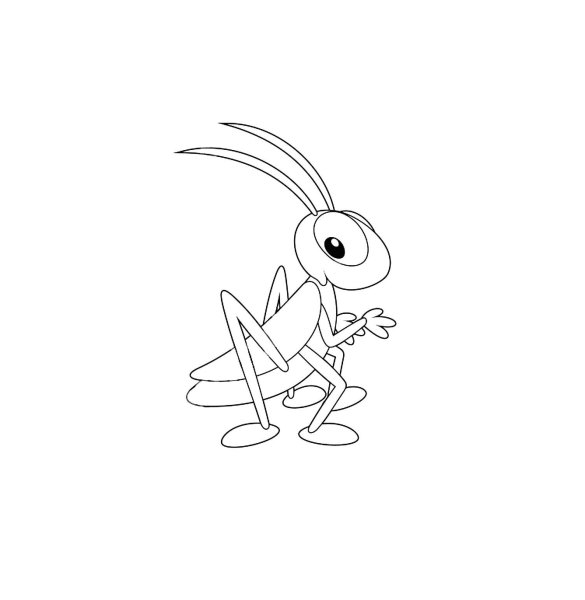 Кузнечик для детей