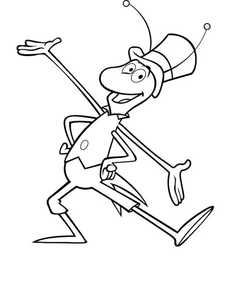 Кузнечик со скрипкой