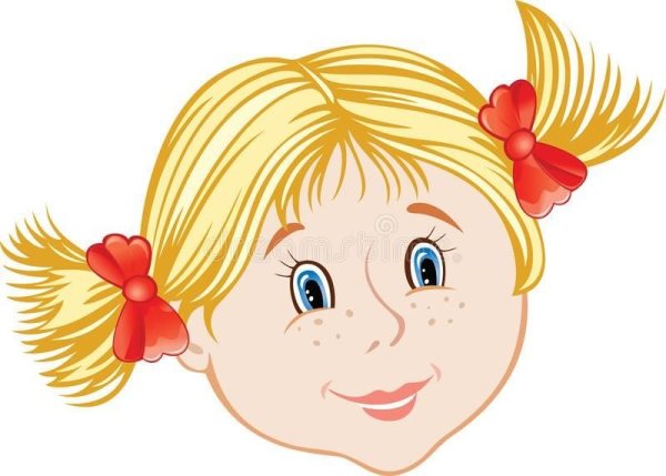 Веселые мордашки детей