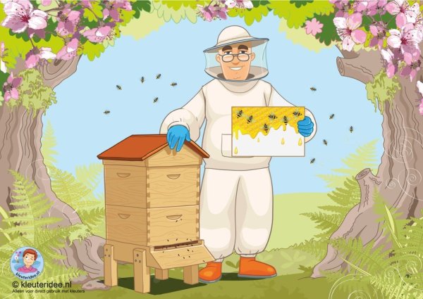 Дети на пасеке