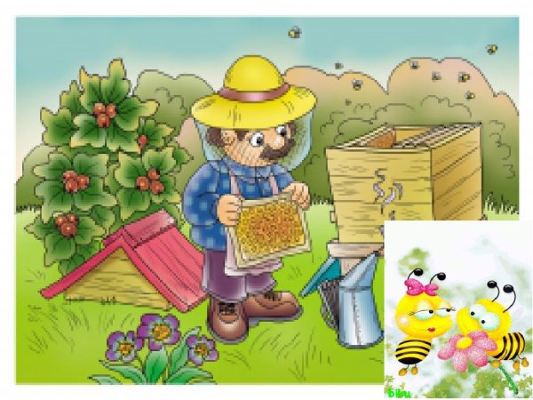 Пасека иллюстрация