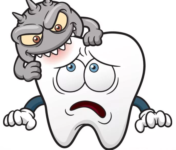 Кариес рисунок