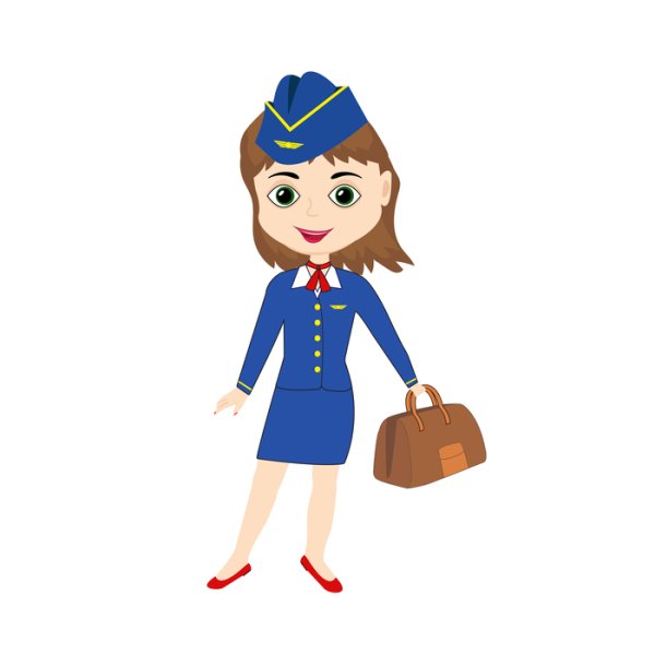 Мультяшные стюардессы