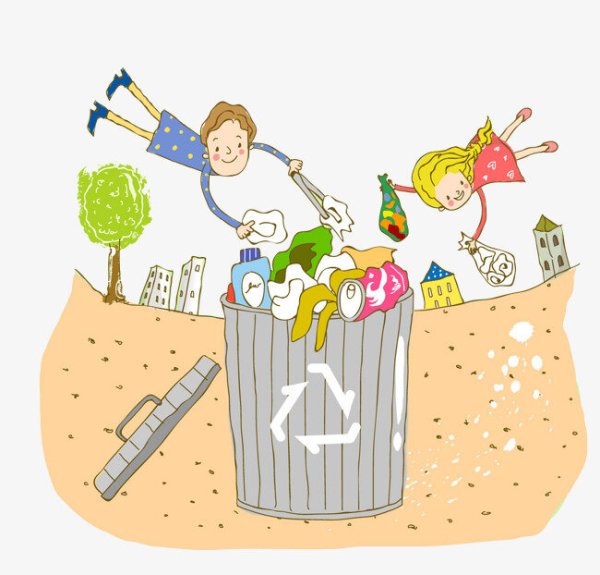 Уборка мусора детьми