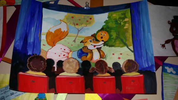 Выставка-конкурс «театр глазами детей»