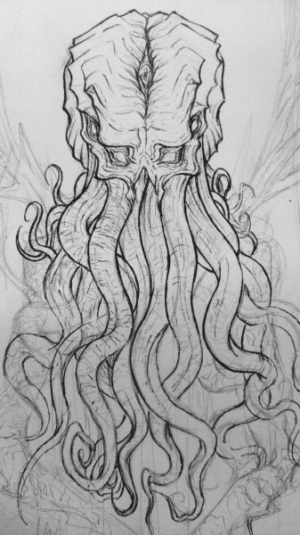 Ктулху для рисования