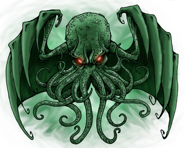 Ктулху Лавкрафт тату