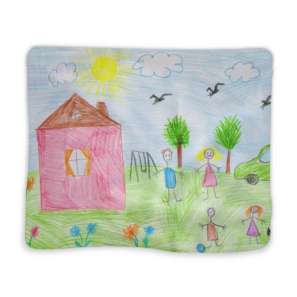 Детские пледы с рисунком