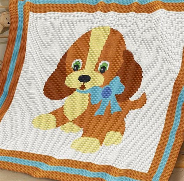 Жаккард для детского пледа