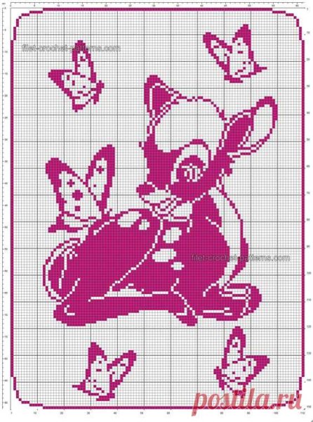 Теневые узоры для детских пледов