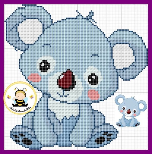 Детский плед в технике с2с