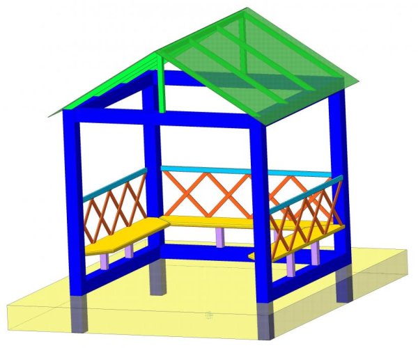 Беседки для рисования