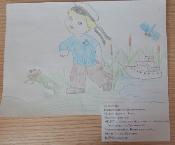 Конкурс рисунков по произведениям Барто