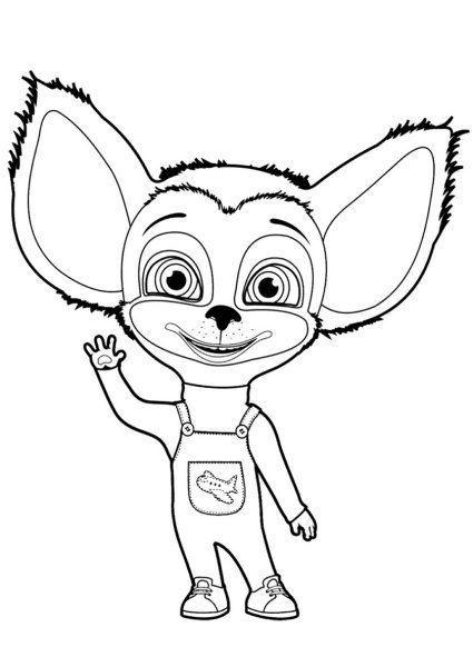 Раскраска "Барбоскины "