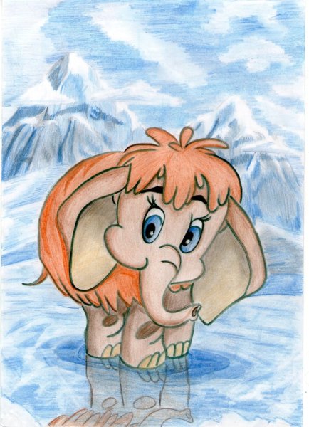 Мамонтенок мультфильм