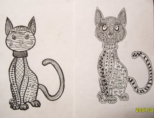 Рисование гелевыми ручками для детей