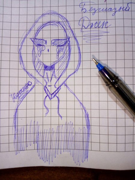 Цветы гелевой ручкой простые