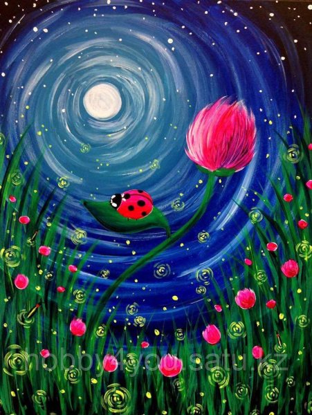 Правополушарная живопись для детей