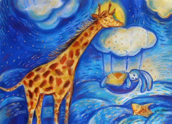 Детские рисунки животных