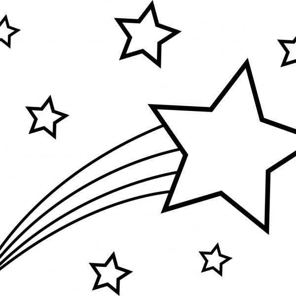 Звезда раскраска
