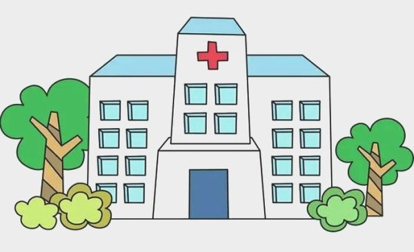 Больница иллюстрация