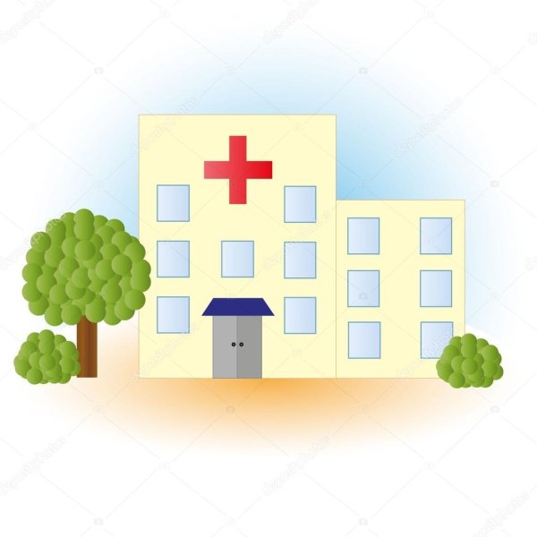 Больница иллюстрация