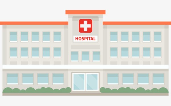 Больница иллюстрация