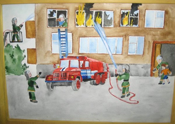 Спасатели глазами детей