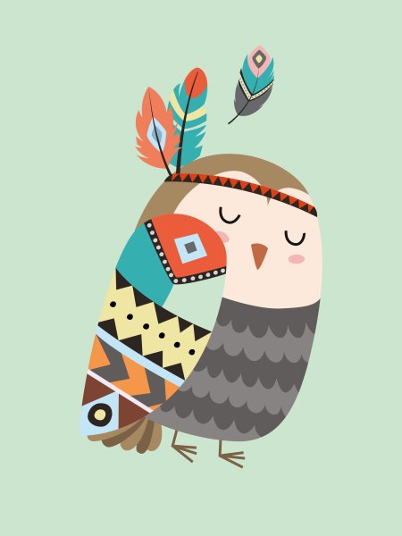 Иллюстрации в скандинавском стиле