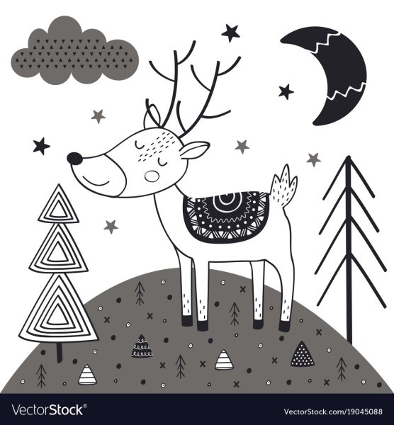 Иллюстрации в скандинавском стиле