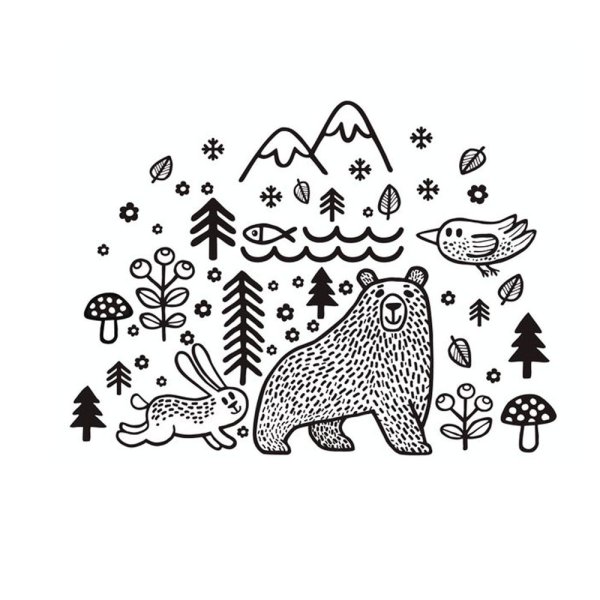 Рисунки в скандинавском стиле