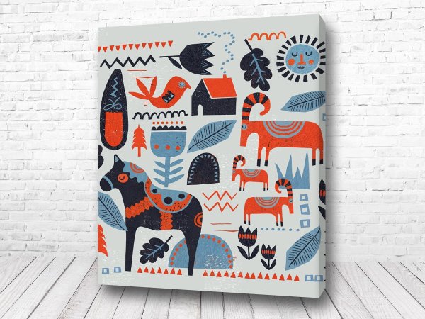 Игрушки в скандинавском стиле