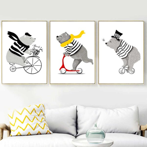 Стильные постеры в детскую