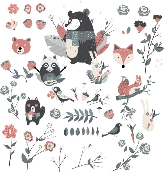 Иллюстрации в скандинавском стиле