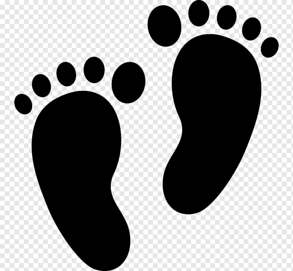 Отпечаток следа ноги