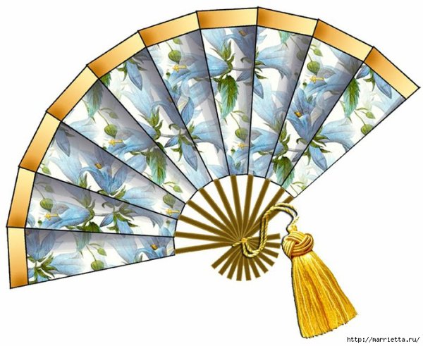 О веерах для дошкольников