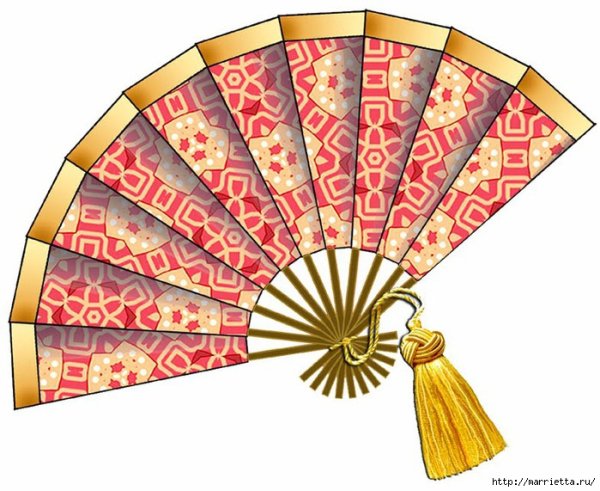 О веерах для дошкольников