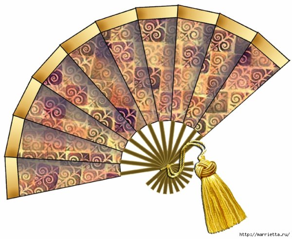 Веер для рисования