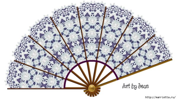Веер картинка для детей