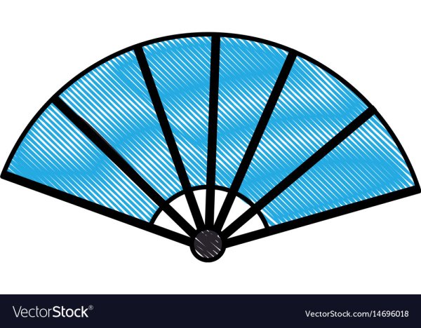 Веер эскиз
