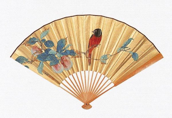 Птица с веером