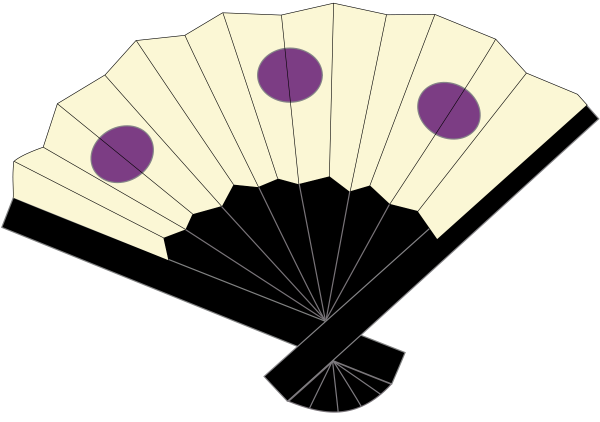 Веер для рисования