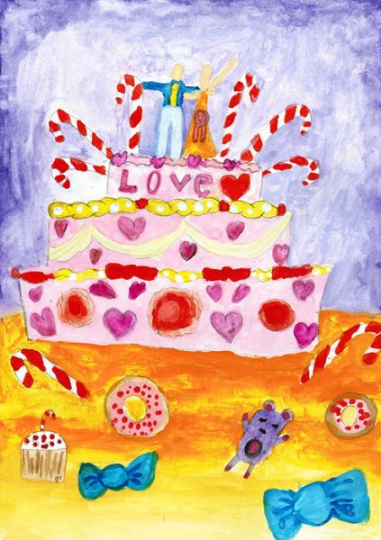 Рисуем сладости с детьми