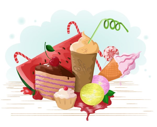 Вкусняшки Графика