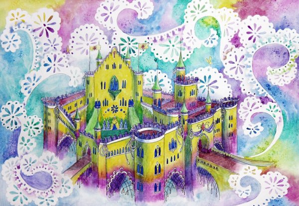 Рисование сказочное царство